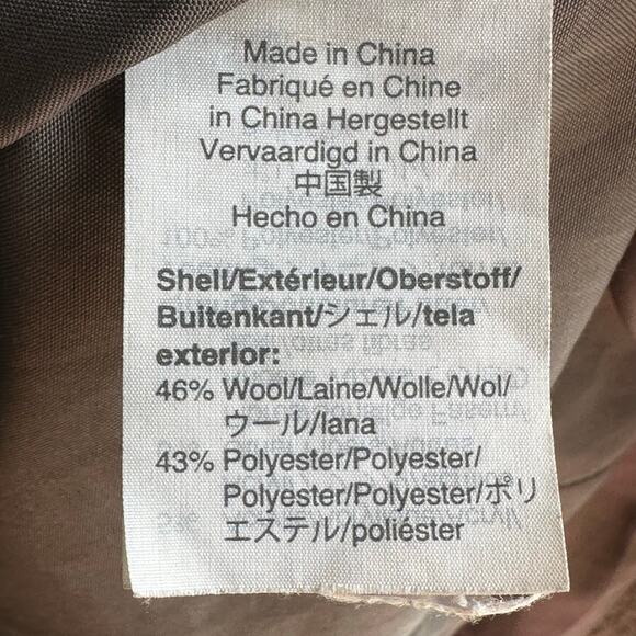 J. Crew Mercantile Wool Blend City Coat Gray - Picture 8 of 8